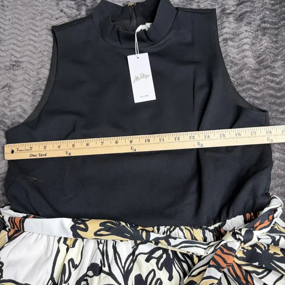 Lilly Pulitzer Prima Printed Sleeveless Midi-Dress Size 12 NWT